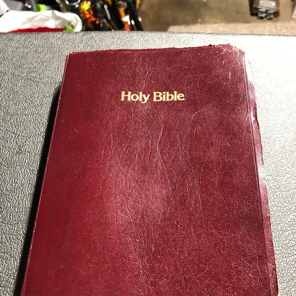 Holy Bible New American Standard Burgundy Cover Portable by B&H 1977